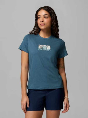 COLUMBIA Тениска Womens Ruby Springs Graphic Fitted SS
