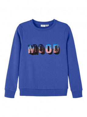 NAME IT Bluza Nkfnamagic Ls Sweat Bru