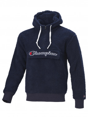 CHAMPION Hooded Half Zip Hoodie