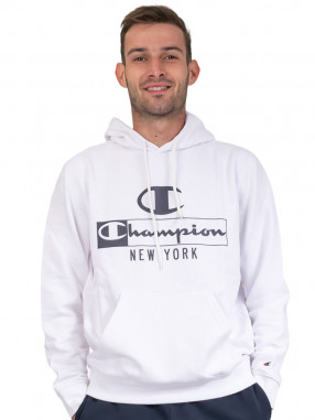 CHAMPION Μακρυμάνικη Μπλούζα Hooded Sweatshirt