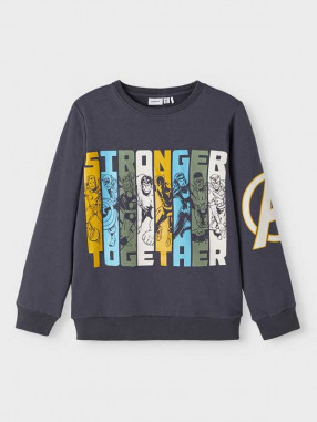 NAME IT Bluza Nkmsanton Avengers Sweat Bru Mar