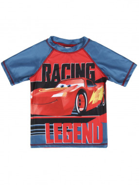 CERDA Παιδική Κοντομάνικη Μπλούζα SWIM UV SHIRT CARS