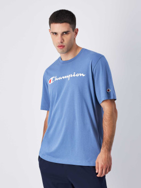 CHAMPION Κοντομάνικη Μπλούζα SCRIPT SHORT-SLEEVE TEE