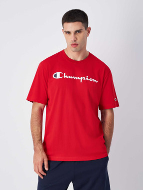 CHAMPION Κοντομάνικη Μπλούζα SCRIPT SHORT-SLEEVE TEE