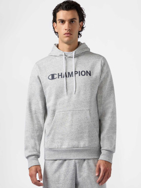 CHAMPION Μακρυμάνικη Μπλούζα Hooded Sweatshirt