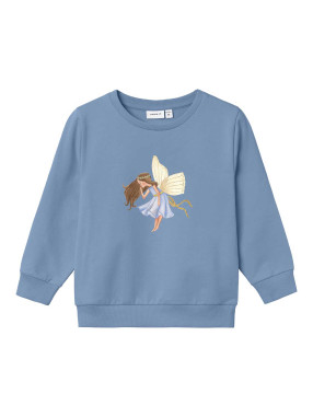 NAME IT Bluza Nmflulla Light Sweat Unb