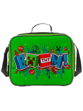 KIDS MOVIE HEROES Термо чанта за храна Minecraft Boom