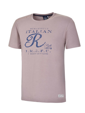 ITALIAN RUGBY STYLE Мъжка тениска IRS 25025 A-27-BEIGE