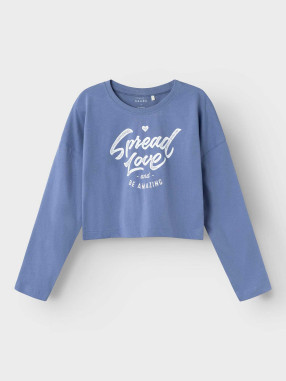 NAME IT Bluza Nkfvilma Ls Crop