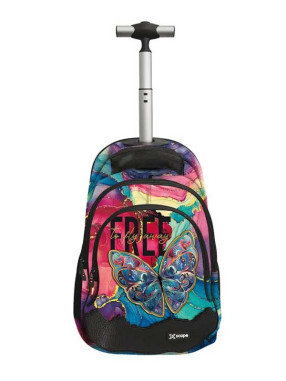 UWEAR Раница на колела Xscape Butterfly Colour