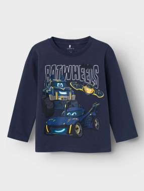 NAME IT Bluza Nmmjerano Batwheels Ls Top Wab