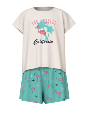 NAME IT Set 2 piese Nkfnightset Cap pool Blue Flam