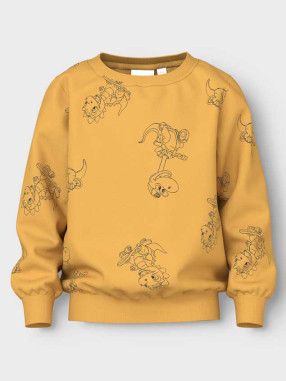 NAME IT Bluza Nmmvifelix Ls Loose Sweat Unb