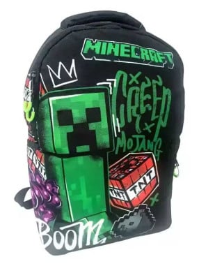 UWEAR Ученическа раница MINECRAFT METRO ART