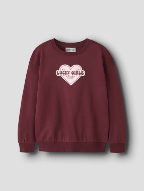 NAME IT Блуза NKFVILOUI LS RLX SWEAT BRU