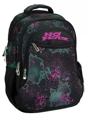 UWEAR Ученическа раница No Fear Fluo