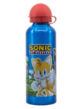 KIDS MOVIE HEROES Παιδικό Μπουκάλι Sonic HIGH ALUMINIUM BOTTLE 530 ML