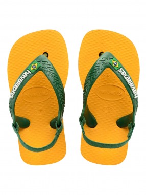 HAVAIANAS Flip Flops BABY BRASIL LOGO II