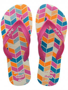 DUPE Rainbow Flip flops