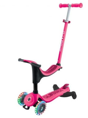 GLOBBER 4 in 1 GO UP SPORTY LIGHTS 360 Scooter