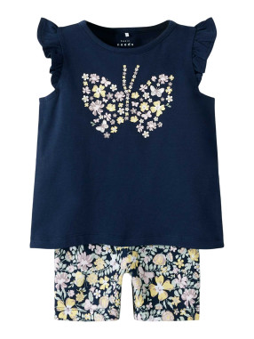 NAME IT Dečiji šorc i majica  NMFVAYANA CAPSL TOP SET