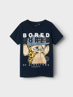 NAME IT Tricou Nkmnim Bod Nreg Ss Top Box Sky