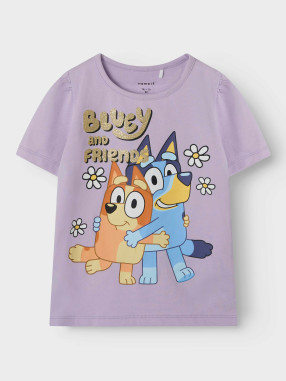 NAME IT T-shirt NMFFARA BLUEY SS TOP SKY