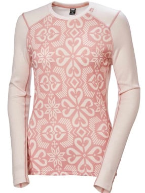 HELLY HANSEN Bluza termica W Lifa Merino Midw Gra Crew