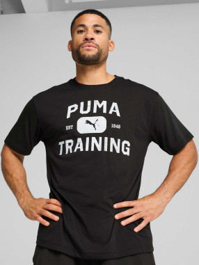 PUMA Muška majica  GRAPHICS TRAIN LOGO RELAXED TEE M