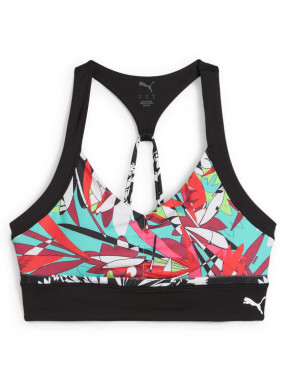 PUMA Спортен сутиен 4KEEPS TROPICAL AOP LONGLINE BRA