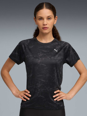 PUMA Тениска W Run Velocity AOP Tee
