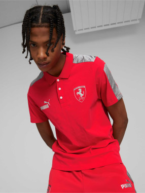PUMA Muška majica  Ferrari Race MT7 Monochrome Polo