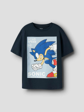 NAME IT Тениска NKMACTIS SONIC SS NREG TOP BOX SKY