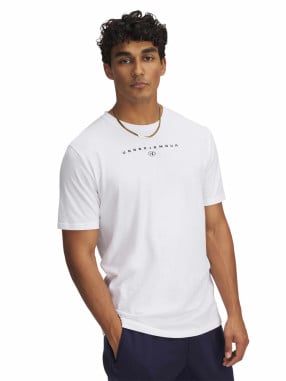 UNDER ARMOUR Тениска M STACKED LOGO SS
