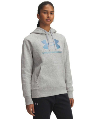 UNDER ARMOUR Μακρυμάνικη Μπλούζα UA Rival Flc Shimmer Hdy