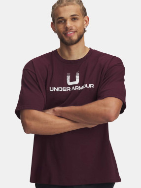 UNDER ARMOUR Κοντομάνικη Μπλούζα Logo Heavyweight