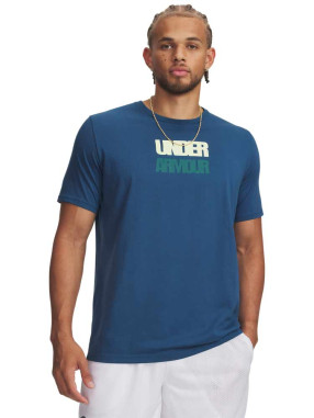 UNDER ARMOUR Тениска UA M BLOCK LOGO SS