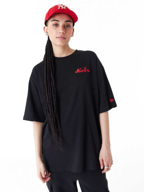NEW ERA NE FOOD GRPHC OS TEE
