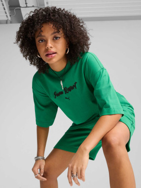 PUMA PREMIUM ESS Oversized Graphic Tee