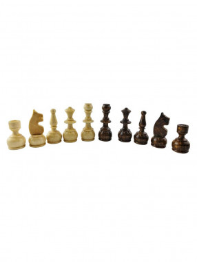 ORESHAK Set of wooden chess pieces