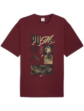 PUMA Тениска GRAPHIC PUMA SPORTSWEAR Relaxed Tee