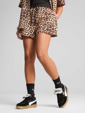 PUMA LEO LUXE A-Line AOP Shorts 3 WV