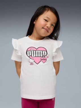 PUMA Тениска PUMA X HELLO KITTY & FRIENDS Ruffle Tee