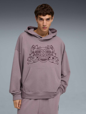 PUMA Суитшърт PUMA X RIPNDIP Boxy Graphic Hoodie TR