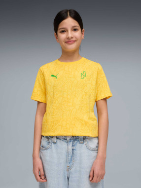 PUMA Тениска Neymar JR Brazil Passion AOP Tee Jr