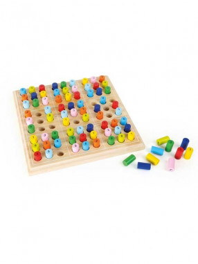 SMALL FOOT Sudoku colorful – wooden