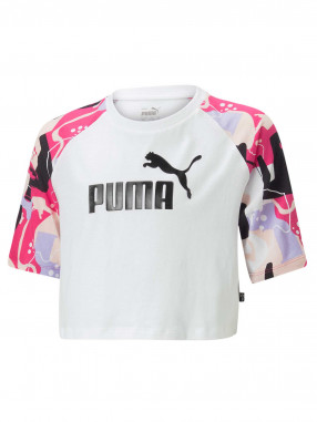 PUMA Тениска ESS+ STREET ART Raglan AOP