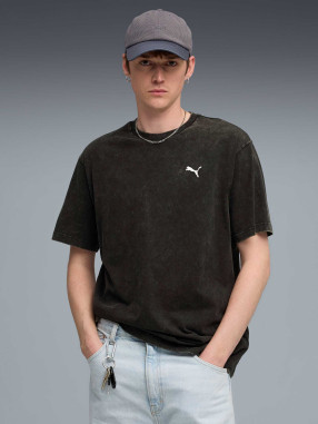 PUMA Тениска ESS ELEVATED Relaxed Wash Tee