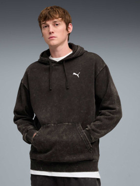 PUMA Суитшърт ESS ELEVATED Relaxed Wash Hoodie FL