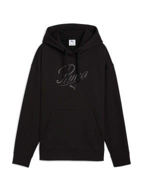 PUMA Суитшърт ESS SCRIPT Comfort Hoodie FL